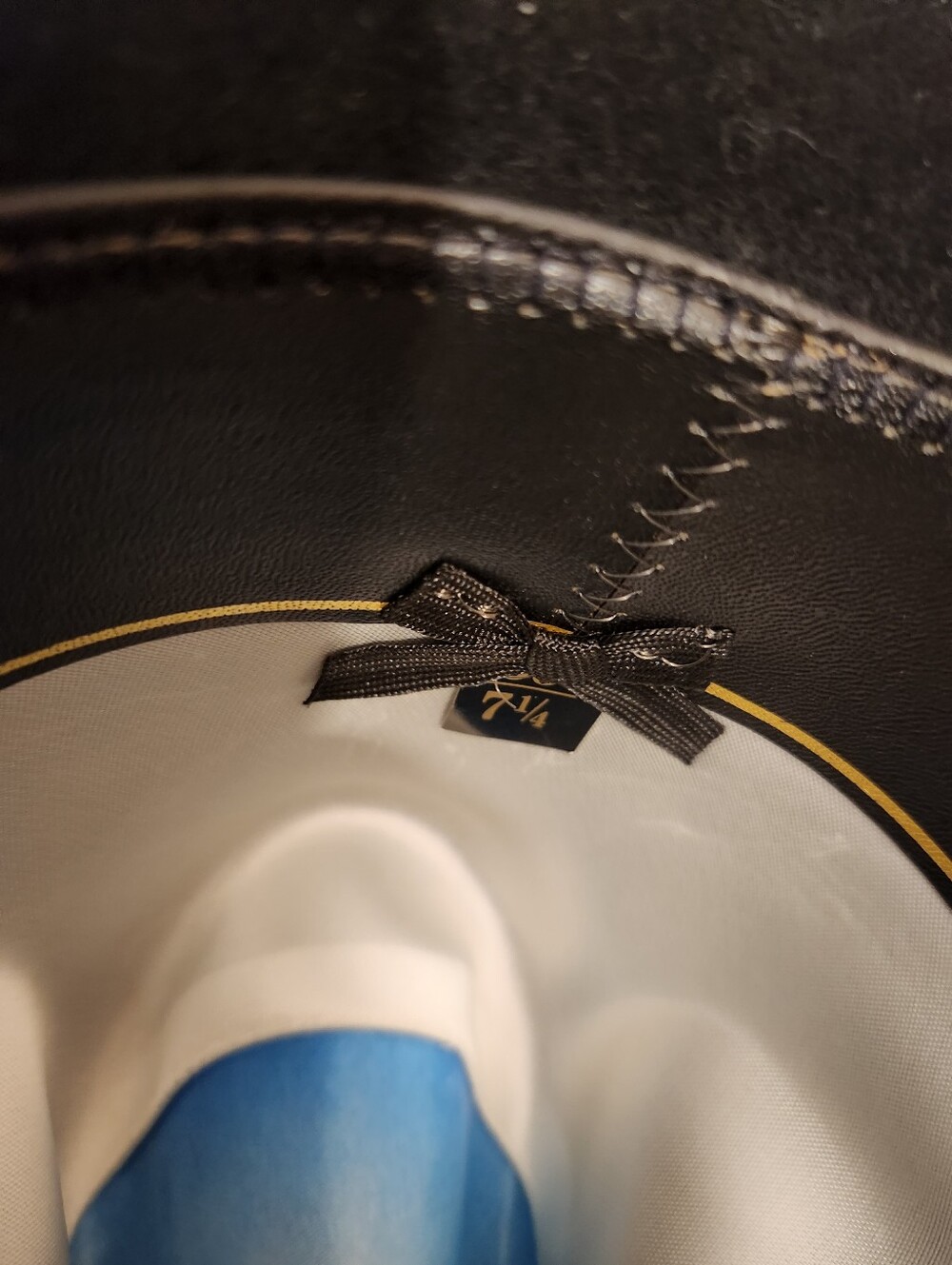 NIB Classic Vintage STETSON Black 4xBeaver - Picture 3 of 8